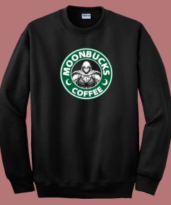 Moonbucks Coffee Funny 80s Sweatshirt