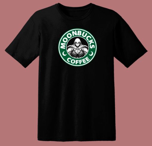 Moonbucks Coffee Funny 80s T Shirt Style