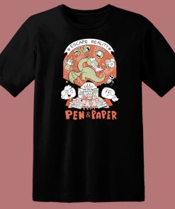 Play Pen And Paper 80s T Shirt Style