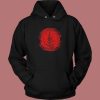 Red Moon Fern Graphic Hoodie Style