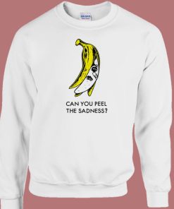 Sadness Emo Banana 80s Sweatshirt