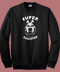 Super Eggcited Lazy Sloths 80s Sweatshirt