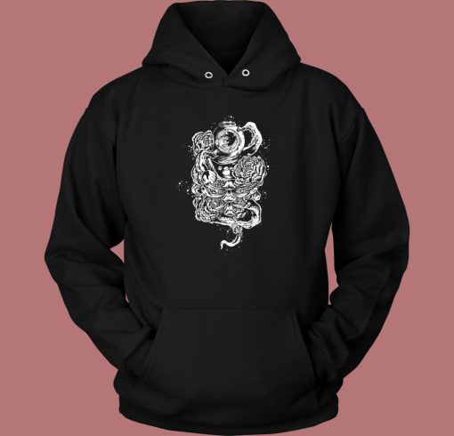 The Diver Space Graphic Hoodie Style