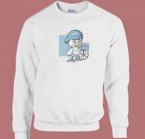 Water Duck Funny 80s Sweatshirt