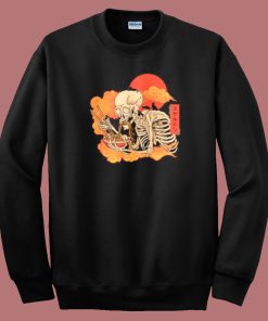 Yokai Ramen and Cats 80s Sweatshirt