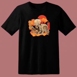 Yokai Ramen and Cats 80s T Shirt Style