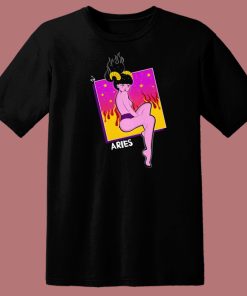 Sexy Zodiak Aries 80s T Shirt Style