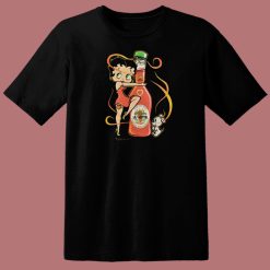 Betty Boop Hottie Sizzlin 80s T Shirt Style