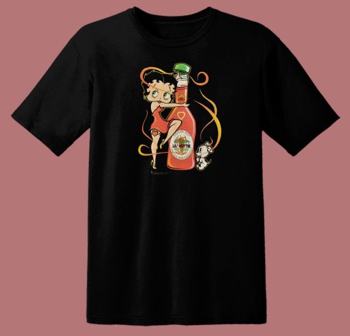 Betty Boop Hottie Sizzlin 80s T Shirt Style