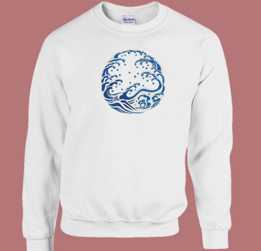 Blue Wave Classic 80s Sweatshirt