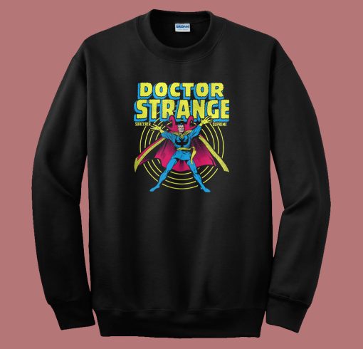 Doctor Strange Sorcerer Supreme 80s Sweatshirt