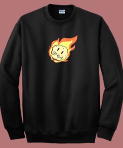 Drew House Flame Ball 80s Sweatshirt On Sale