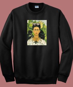 Frida Kahlo Self Potrait 80s Sweatshirt