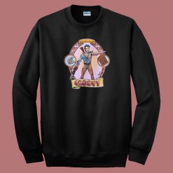 Groovy Ash from Evil Dead 80s Sweatshirt