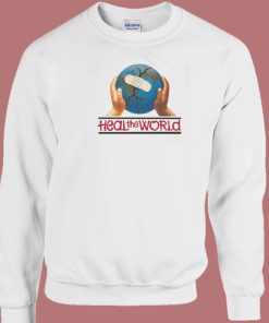 Heal The World 80s Sweatshirt