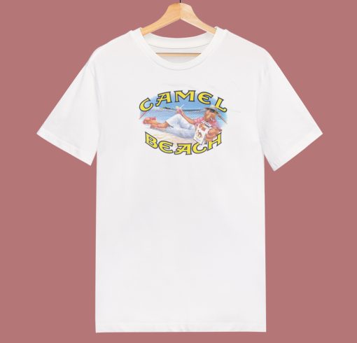 Joe Camel Beach Cigarette 80s T Shirt Style
