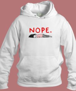 Lazy Nope Funny Hoodie Style On Sale