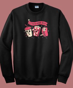 Lets Watch Horror Movies 80s Sweatshirt