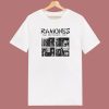 Ramones The Blitzkrieg Bop 80s T Shirt Style