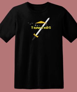 Terry Davis Templeos 80s T Shirt Style