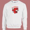 The Laughing Cow Cheese Logo 80s Sweatshirt