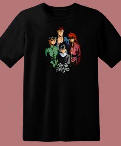 Yu Yu Hakusho Anime 80s T Shirt Style