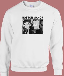 Boston Manor Simpsons Bart And Milhouse Sweatshirt