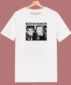 Boston Manor Simpsons T Shirt Style On Sale