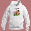 Garfield Touching Grass Is Not Enough Hoodie Style
