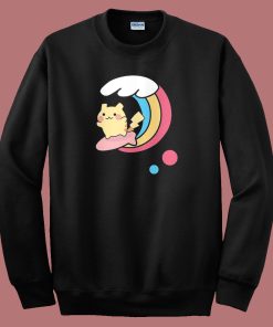 Pikachu Funny Surfer Sweatshirt On Sale