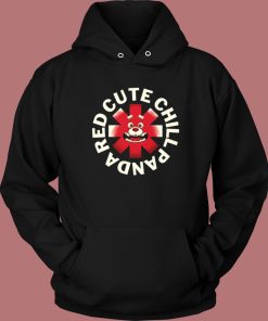 Red Cute Chill Panda Hoodie Style On Sale