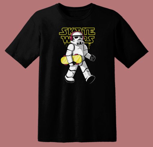 Skate Wars Funny T Shirt Style On Sale