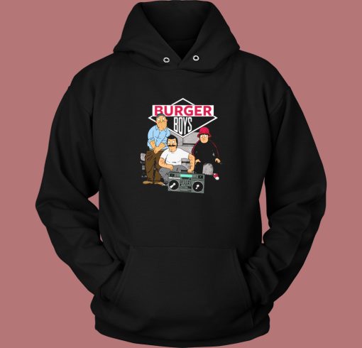 The Burger Boys Funny Hoodie Style On Sale