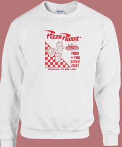 Toy Story Pizza Planet Santos Sweatshirt On Sale
