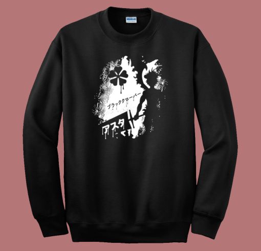 Black Clover Asta Sweatshirt Sale On Sale