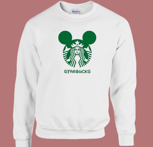 Disney Starbucks Mickey Sweatshirt On Sale