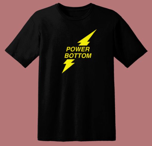 Lightning Power Bottom T Shirt Style On Sale