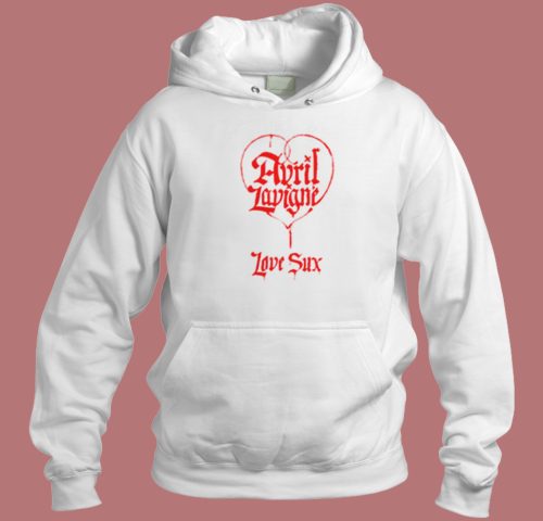 Love Sux Avril Lavigne Hoodie Style On Sale