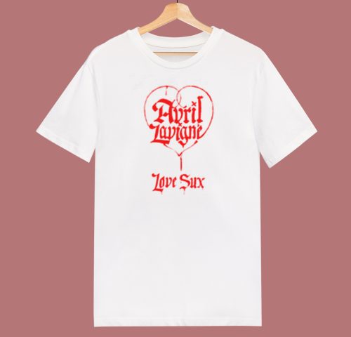 Love Sux Avril Lavigne T Shirt Style On Sale