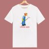 Phish Simpsons Lawn Boy T Shirt Style
