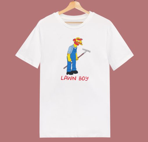 Phish Simpsons Lawn Boy T Shirt Style
