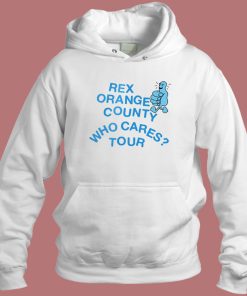 Rex Orange County Who Cares Tour Hoodie Style