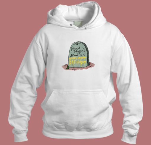 Ronald Reagans Grave Hoodie Style On Sale