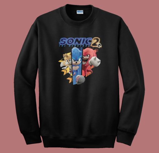 Sonic 2 Character Running Sweatshirt On Sale