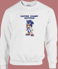 Sonic Say Fucks Autism Sweatshirt On Sale