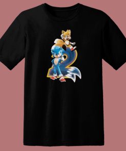 Sonic The Hedgehog 2 Tails T Shirt Style On Sale