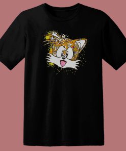 Sonic Tails Pixel Profile T Shirt Style On Sale