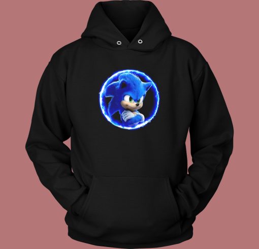 Sonic the Hedgehog 2 Circle Hoodie Style