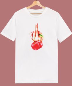 Stinky Fingers Fuck You Cherry T Shirt Style