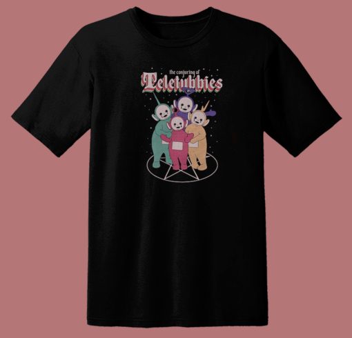 The Conjuring Of Teletubbies T Shirt Style On Sale